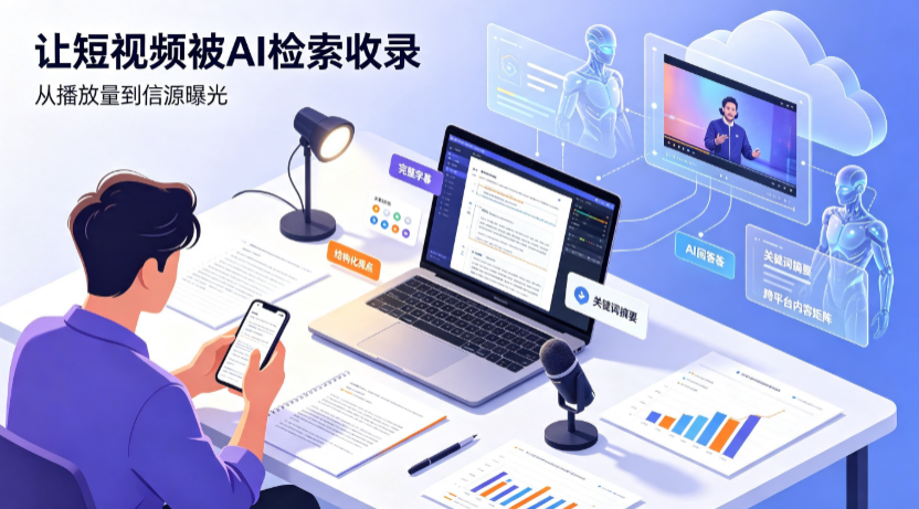 静安区短视频创作者新必修课：吃透 GEO 优化，让抖音内容被豆包、DeepSeek、元宝智能体收录